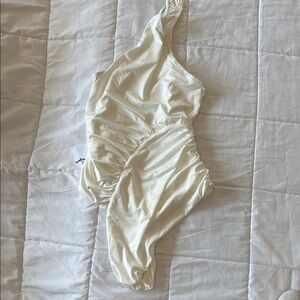 superdown Cream Bodysuit